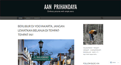 Desktop Screenshot of aanprihandaya.com
