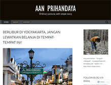 Tablet Screenshot of aanprihandaya.com